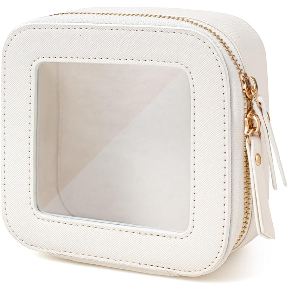 3 FOR $15❗️White Square Cosmetic or Jewelry Case